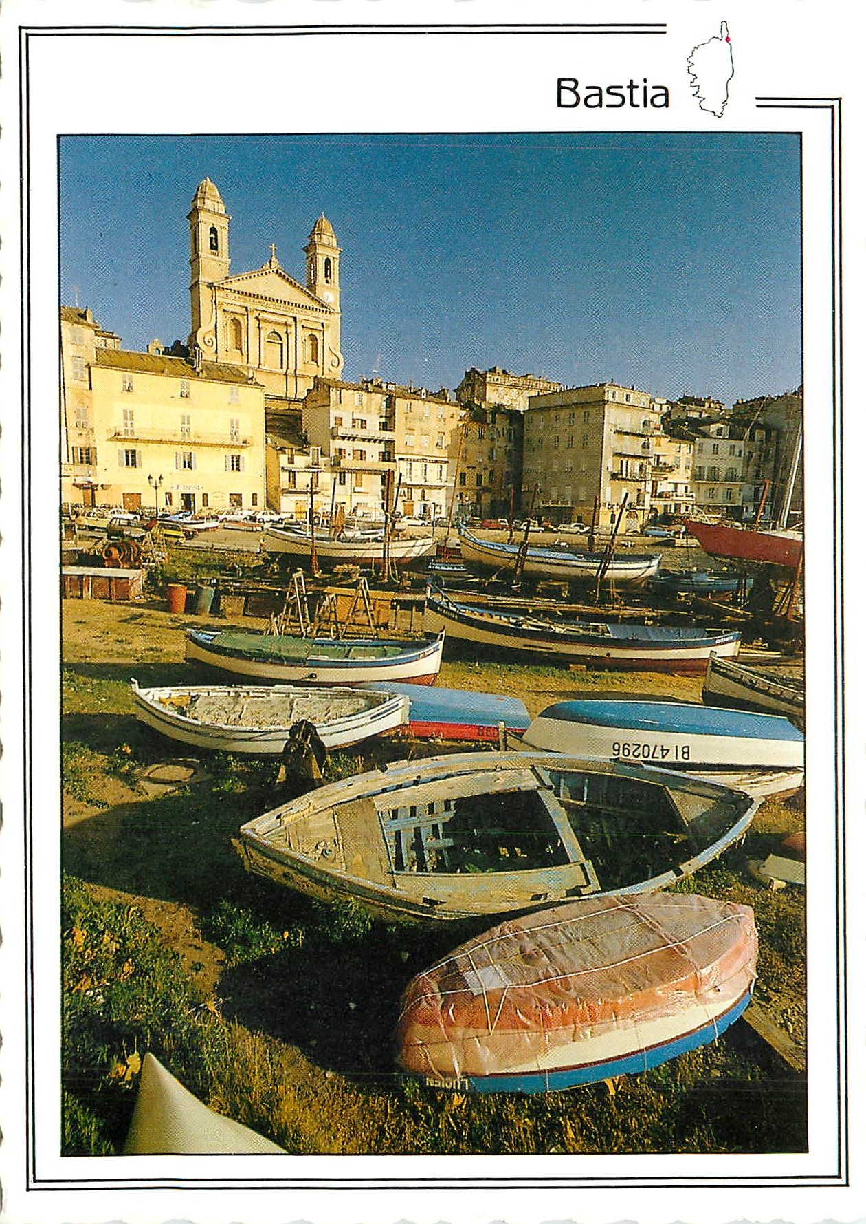 CPM Bastia La Corse par Maurice Subervie 