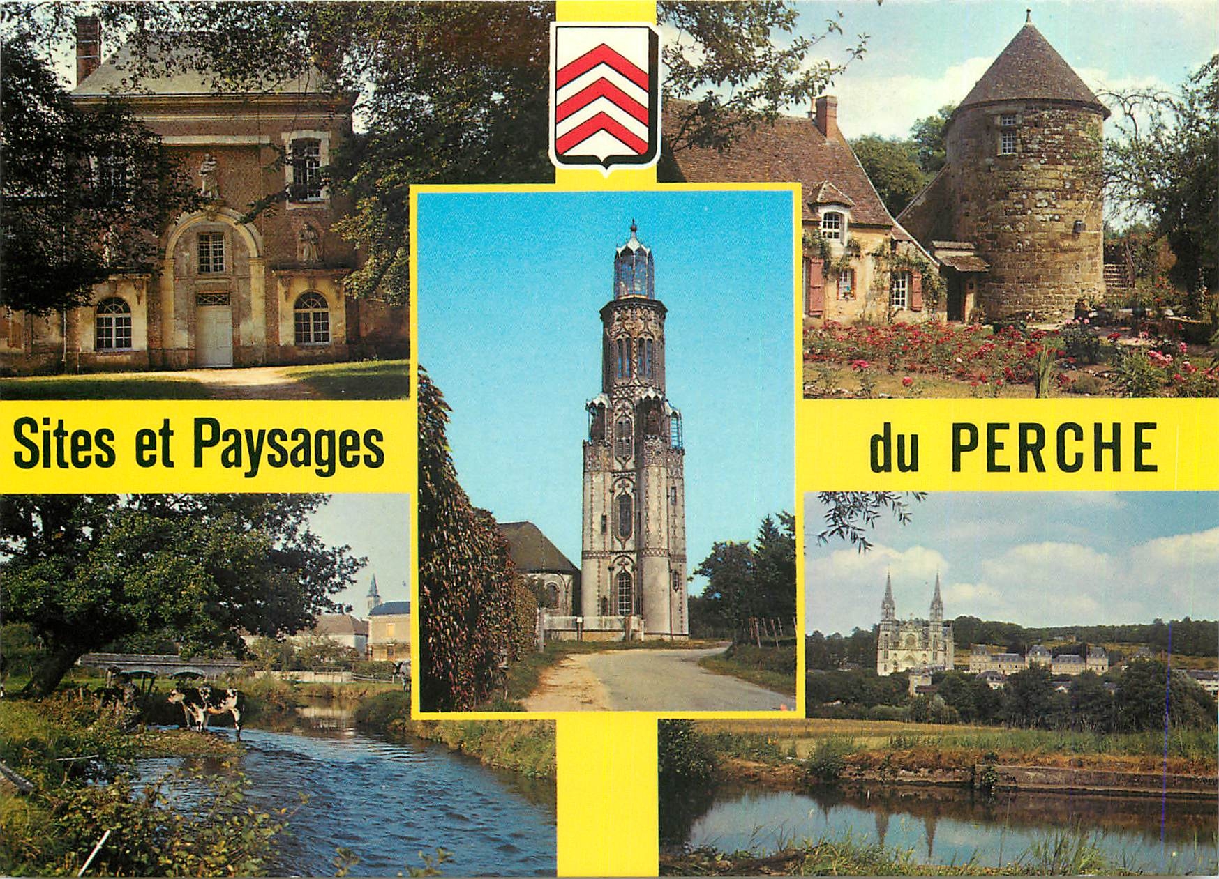 CPM Sites et Paysages du Perche Monastere du Val Dieu en foret L'Eglise de Maletable 
