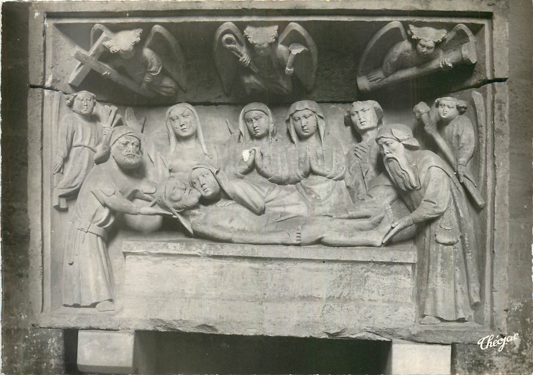 CPM Aveyron Rodez La Cathedrale Notre Dame Deposition du Christ 