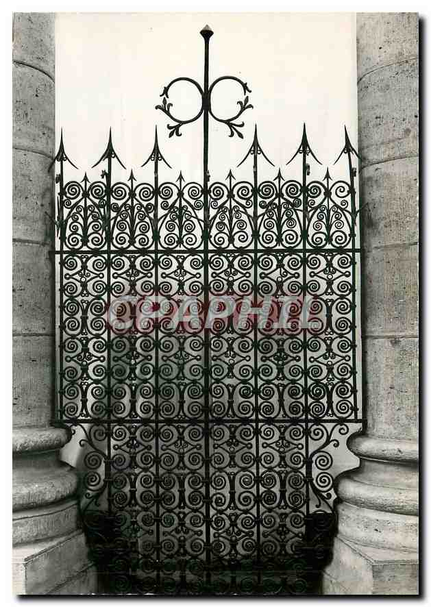 CPM Conques Aveyron La Basilique Grille du Sanctuaire 