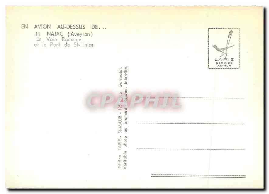 CPM Najac Aveyron  — Back