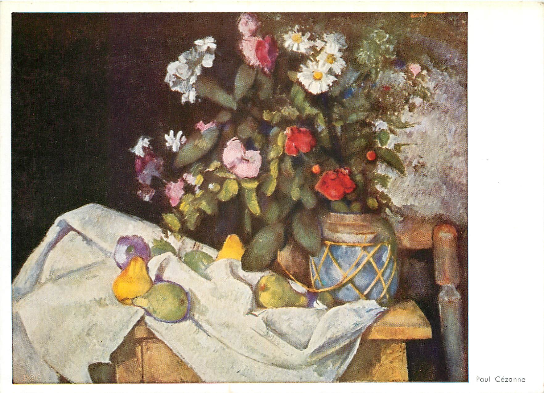 CPM Paul Cezanne Nature Morte 