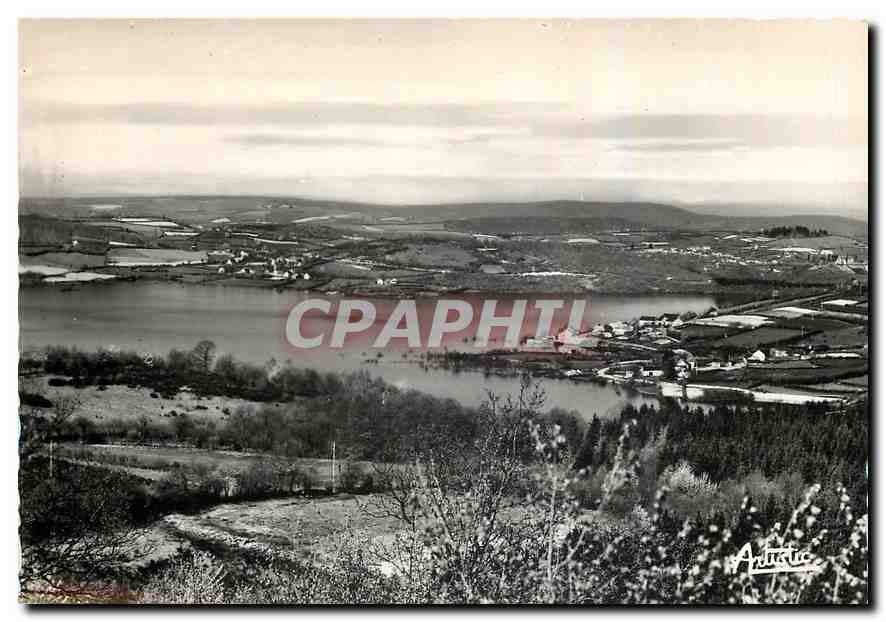 CPM Ponnecieres Nievre Panorama du lac 