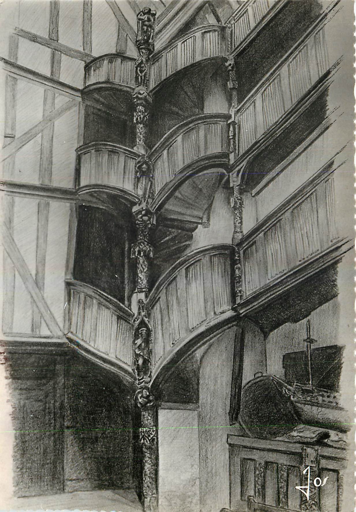 CPA Morlaix Bretagne Maison de la Reine Anne 
