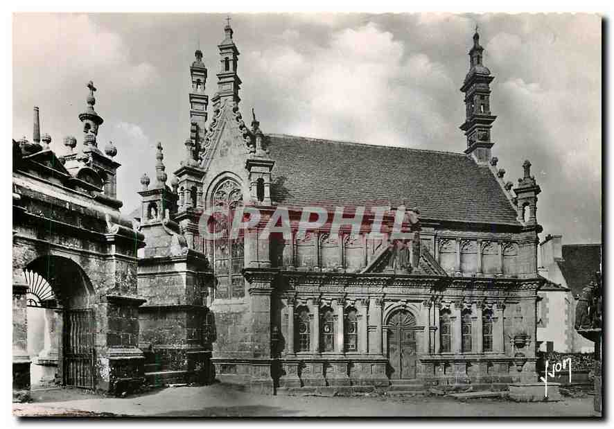 CPA Saint Thegonnec Finistere L'Ossuaire 