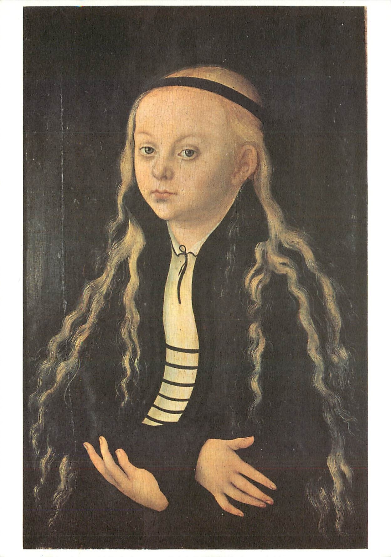 CPM Lucas Cranach Portrait presume de la fille de Luther 