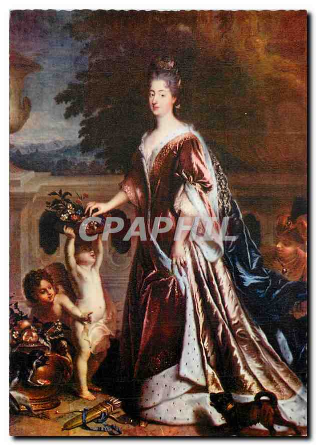 CPM Musee de l'lle de France Chateau de Sceaux Hauts de Seine Portrai de la duchesse du Maine 