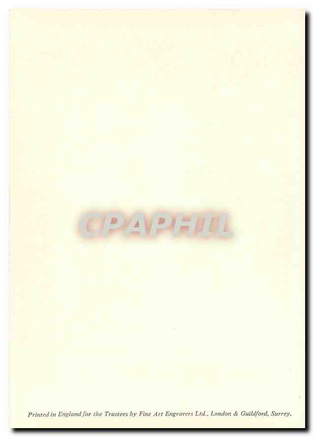 CPM Nattier Mademoiselle de Chateaurchaud  — Rückseite