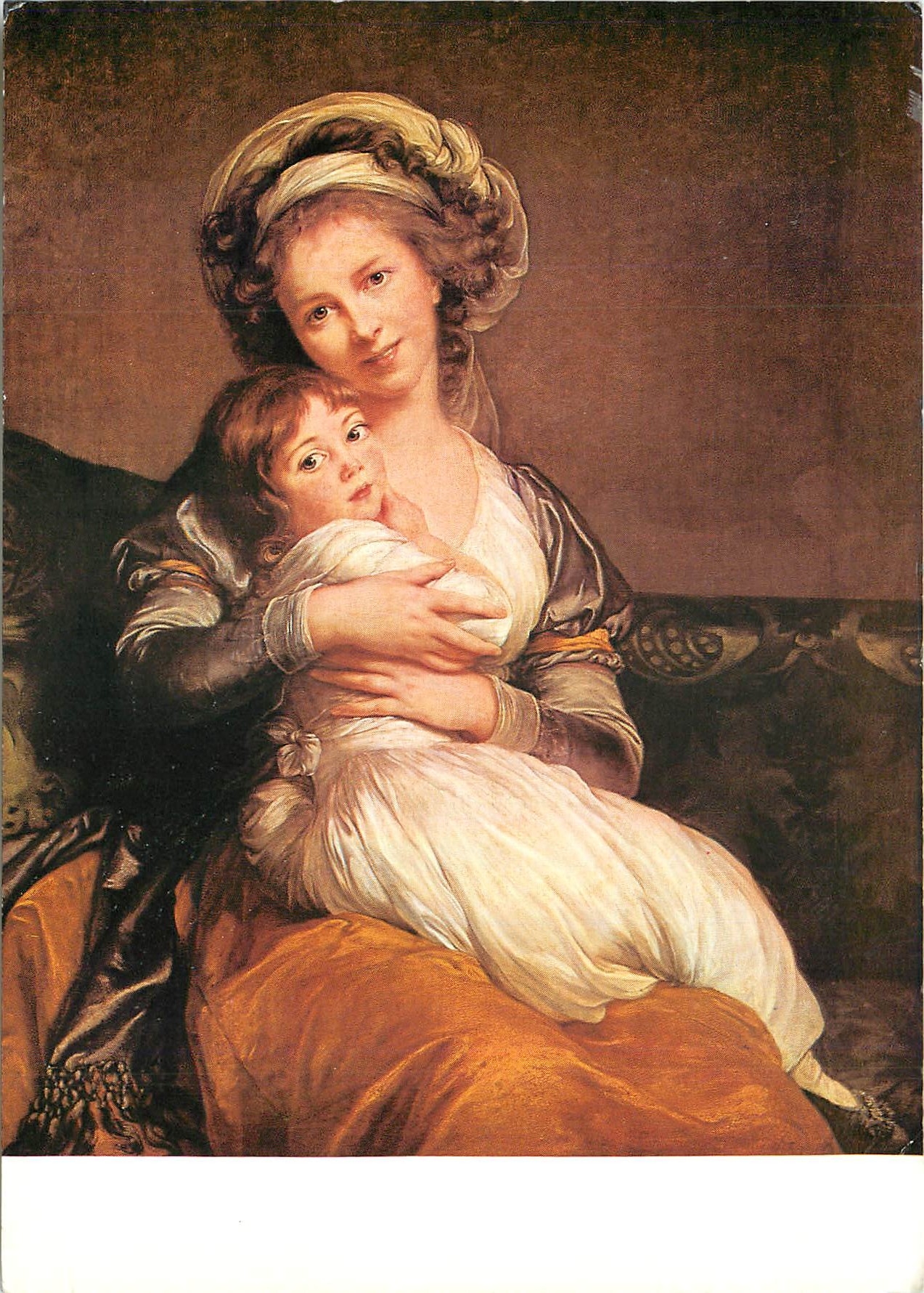 CPM Elisabeth Louise VVigee Lebrun Autoportrait 
