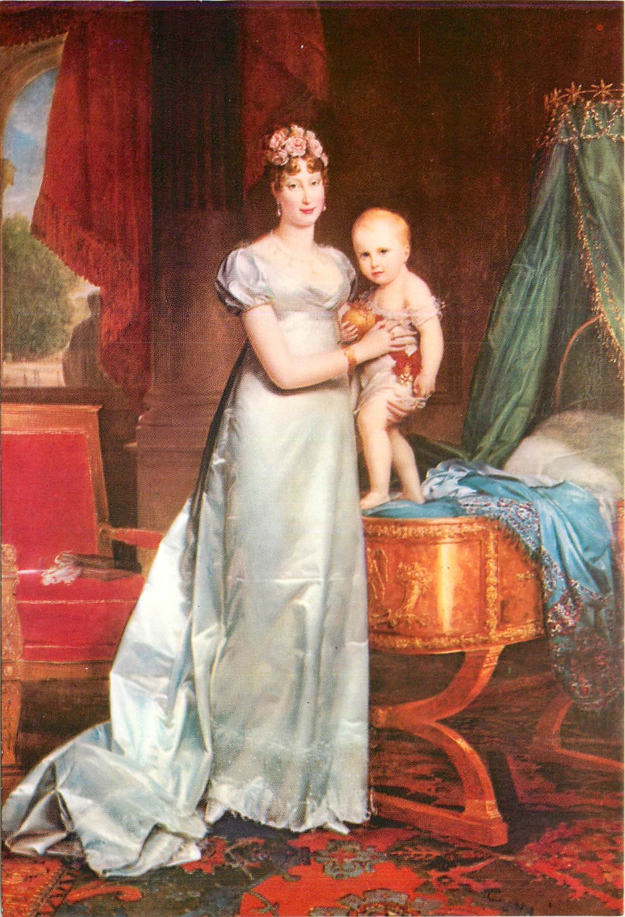 CPM L'Imperatrice Marie Louise et le Roi de Rome par Gerard 