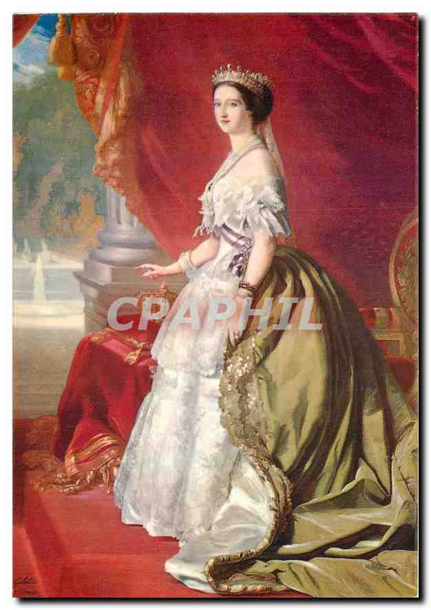 CPM Imperatrice Eugenie Tapisserie des Gobelins d'apres le peintre Winterhalter 