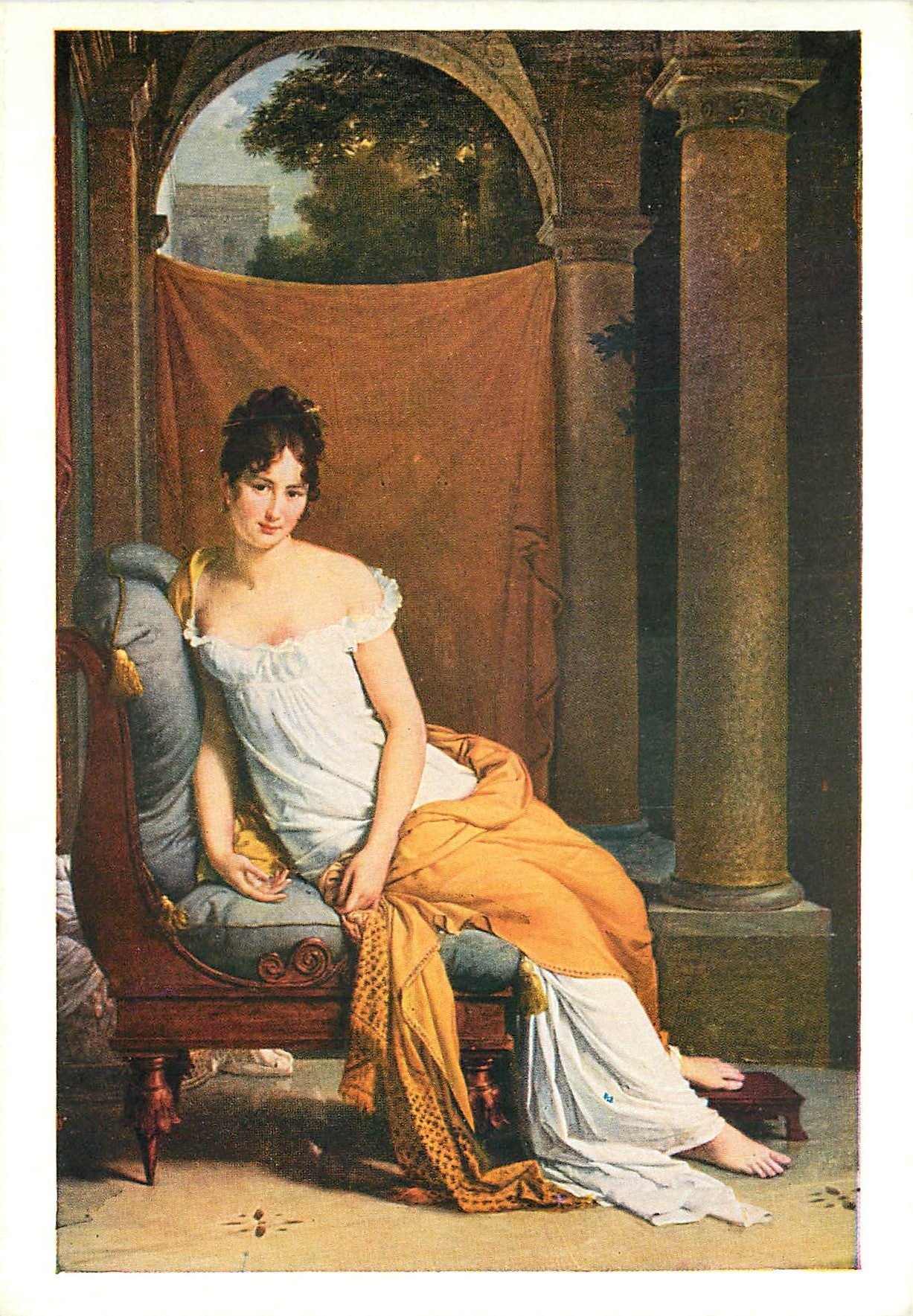CPM Francois Pascal baron Gerard Madame Recamier 