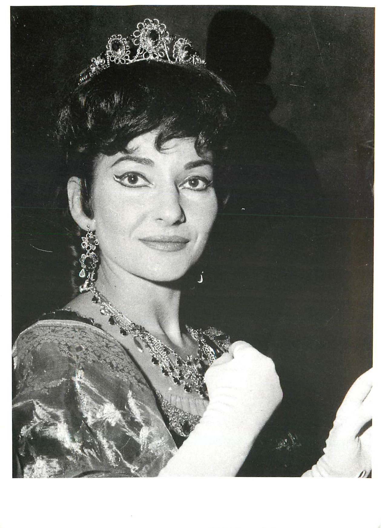 Maria Callas — Opéra de Paris — février 1965 — photo Roger-Viollet