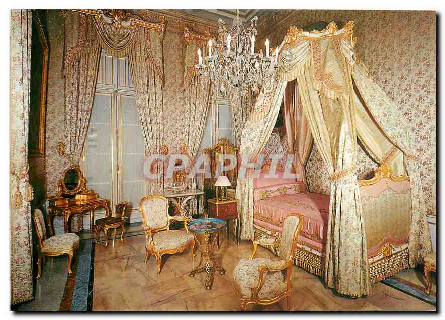 CPM Palais de SAS le Prince de Monaco Chambre Louis XV 