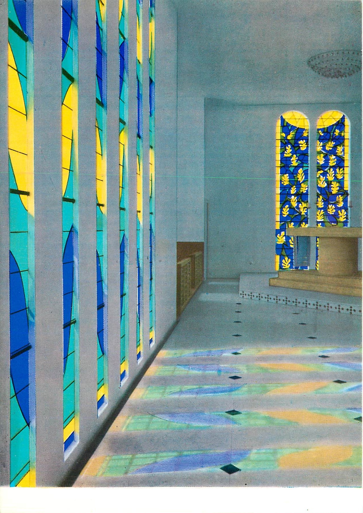 CPM Chapelle du Rosaire a Vence AM Realisee par Henri Matisse 
