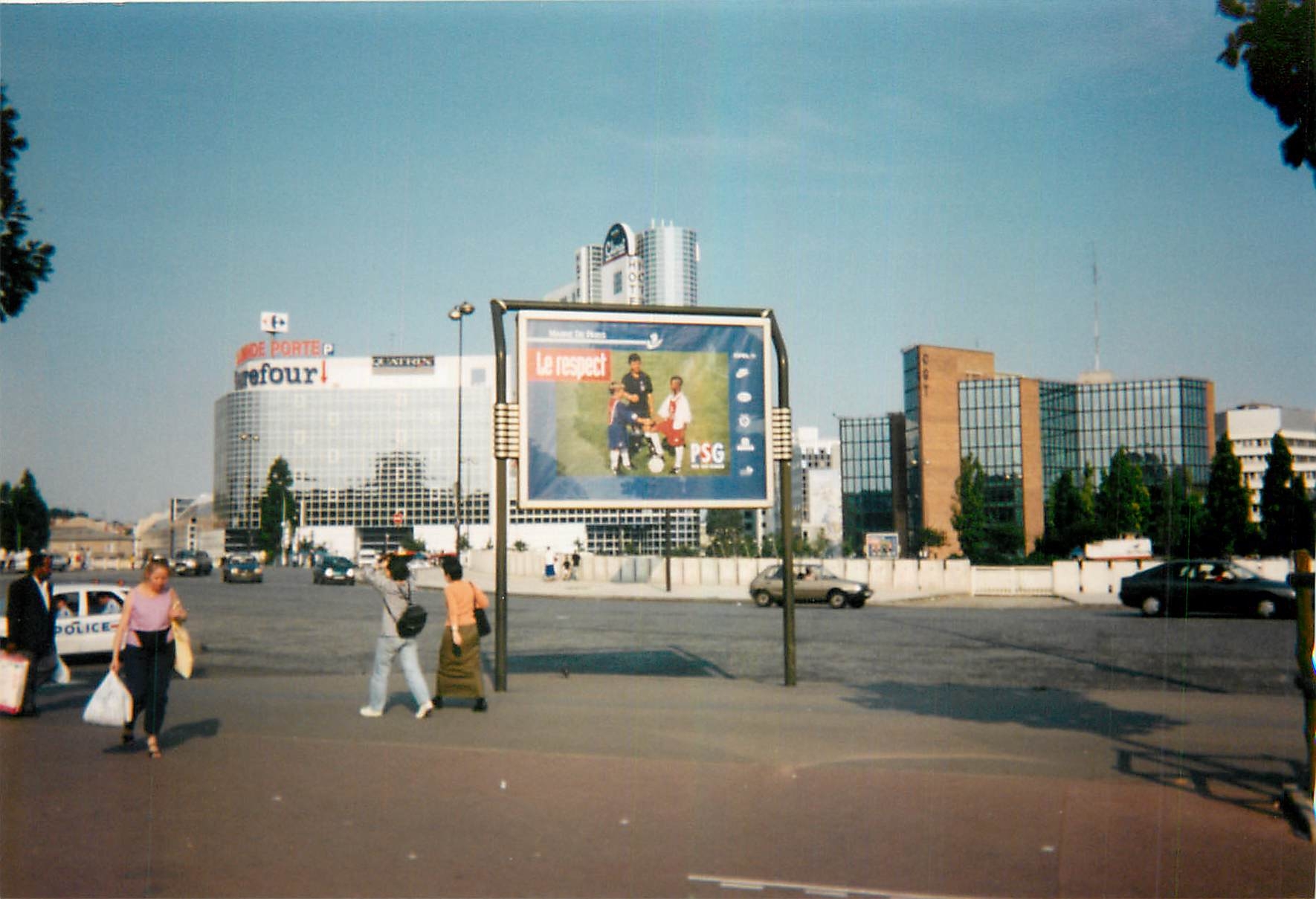 Photo Paris 1995 20eme Carrefour Porte de Bagnolet