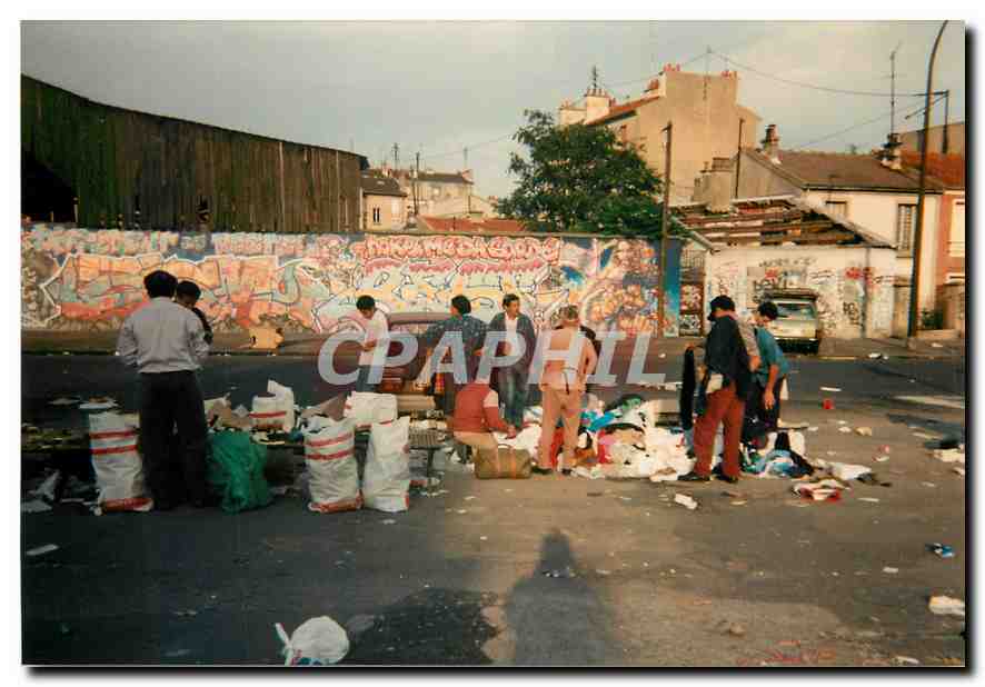 Photo Paris 1995 20eme Carrefour Porte de Bagnolet