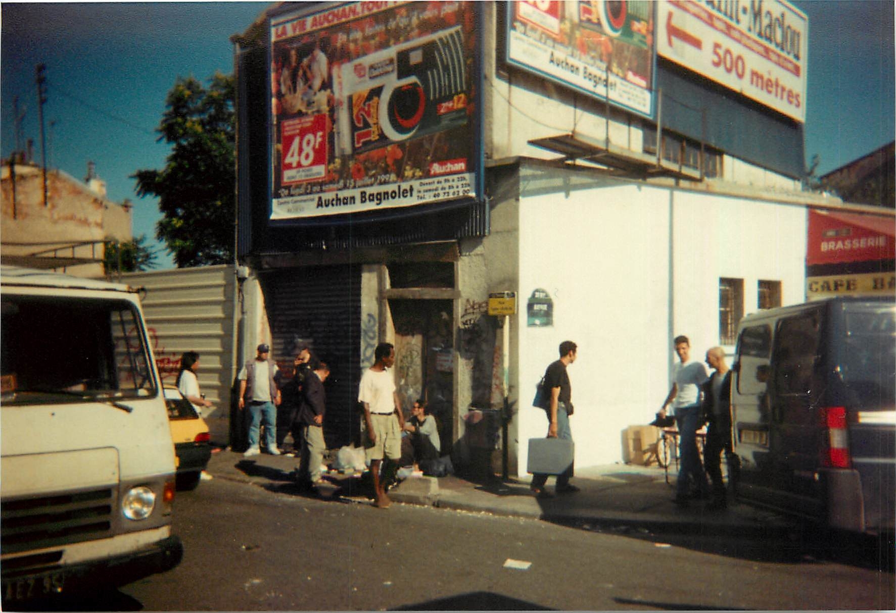 Photo Paris 1995 20eme Carrefour Porte de Bagnolet