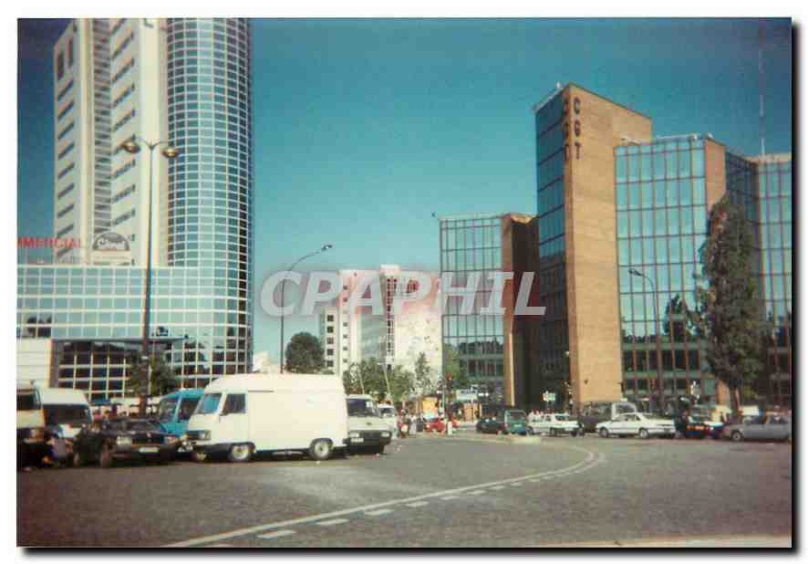 Photo Paris 1995 20eme Carrefour Porte de Bagnolet