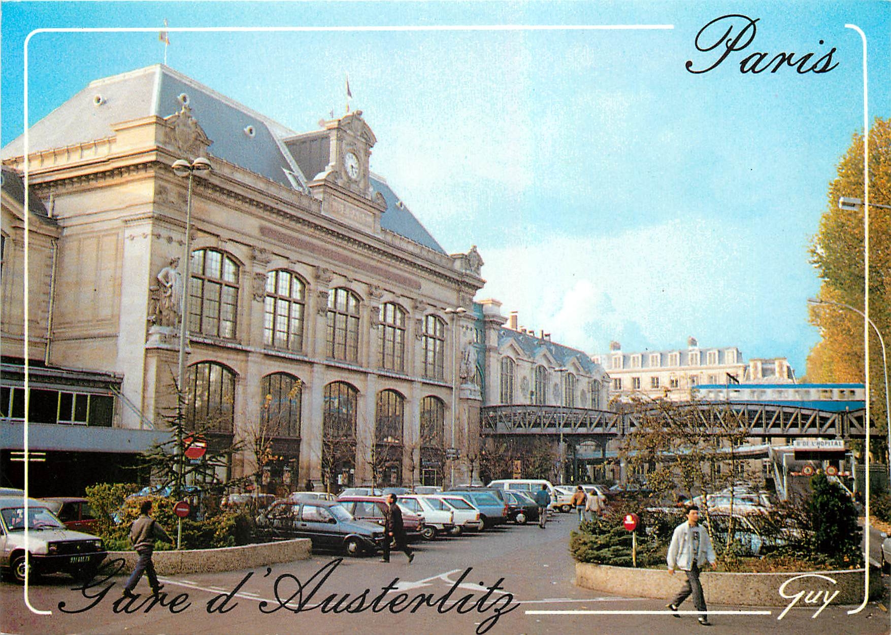 CPM Paris Gare d'Austerlitz 