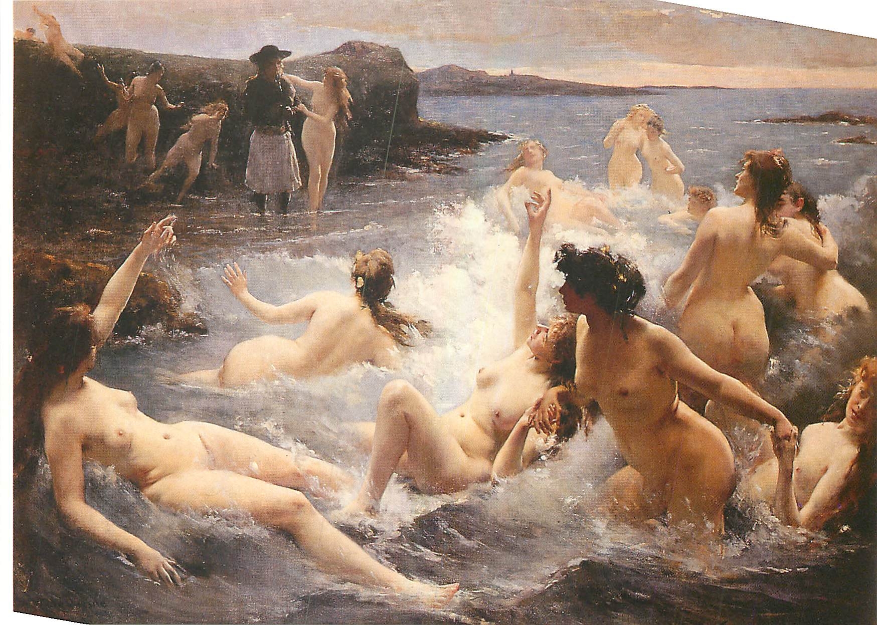 CPM Fernand Le Quesne La Legende du Kerdeck Musee des Beaux Arts de Quimper 