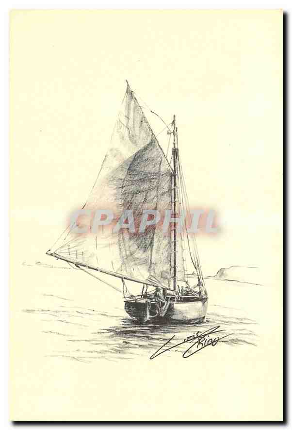 CPM Type Bateau de Peche 