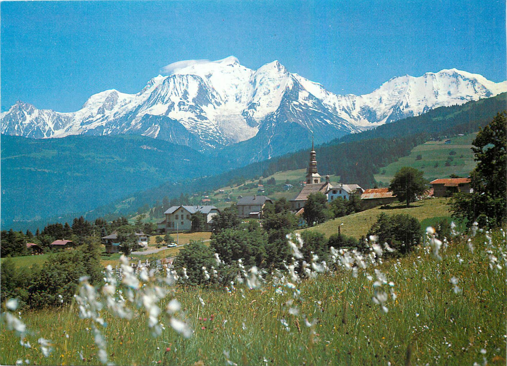 CPM Massif du Mont Blanc Haute Savoie 