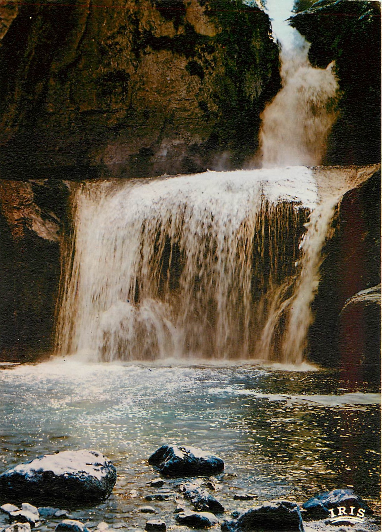 CPM Les Beaux Sites du Jura Cascade de la Billaude 
