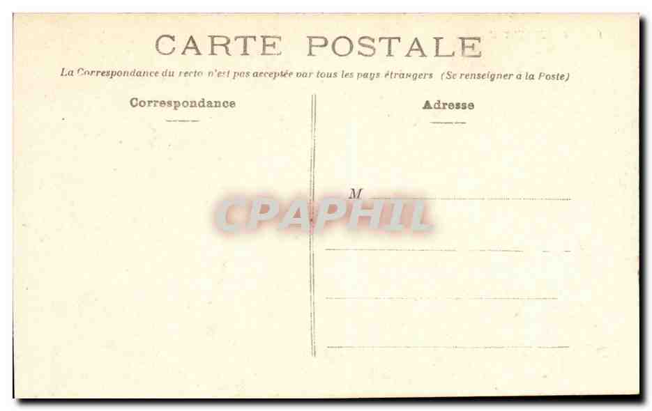 Eglise de Cunault -CPA — Rückseite