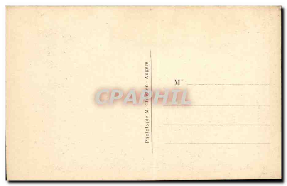 Treves Cunault- Vue panoramique des bords de la Loire -CPA — Rückseite