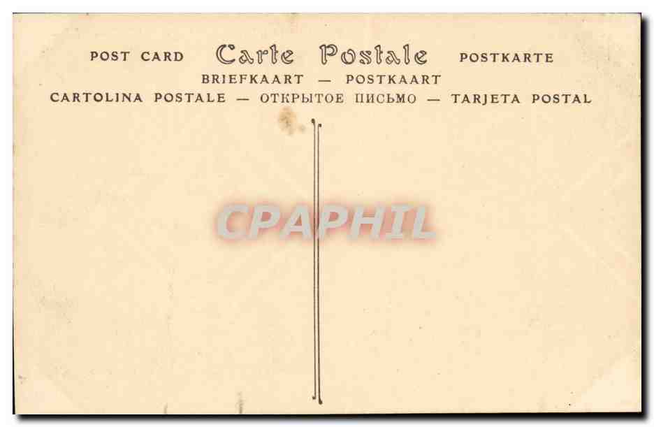 Cunault- L'Eglise -CPA — Rückseite