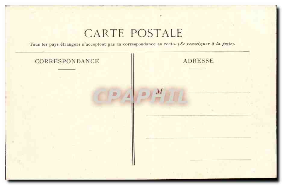 Gennes - Route de Cunault -CPA — Rückseite