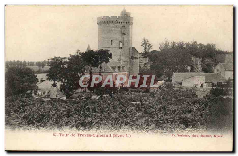 Environs de Gennes -Tours de Treves-Cunault -CPA