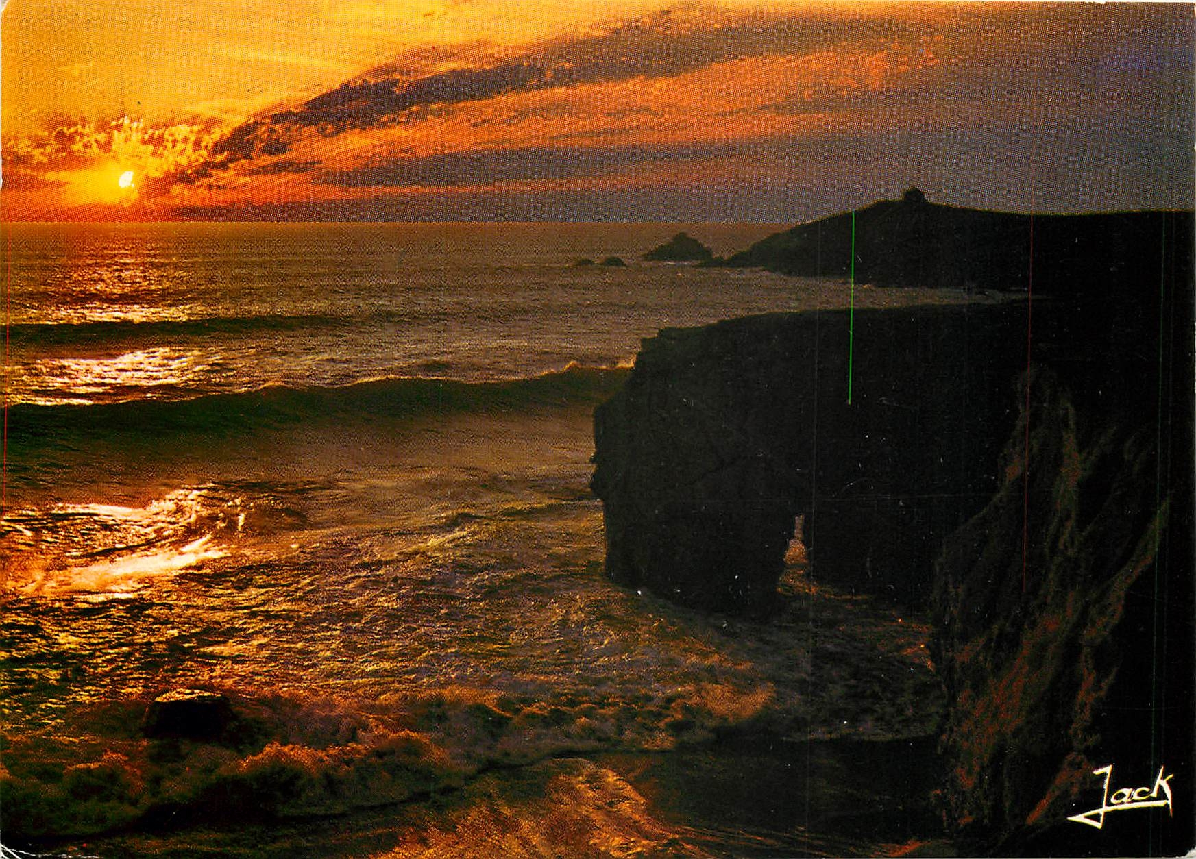 CPM Feerie du soir sur la cote Sauvage 