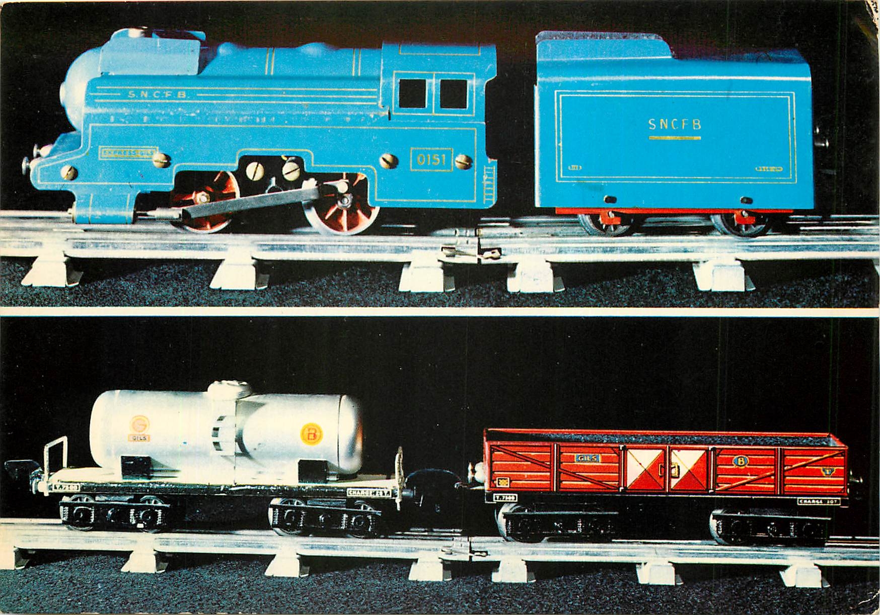 CPM Gils Gauge O Belgique-Belgie Wagon Citerne Train