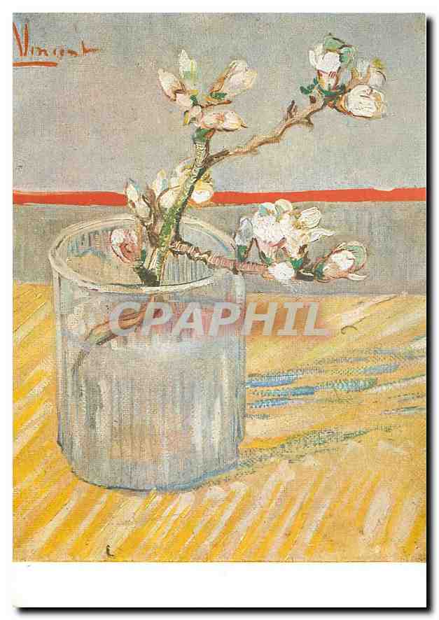 CPM Van Gogh Tige fleurie d'amandiers 