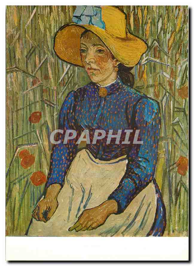 CPM Vincent Van Gogh 1853 1890 Paysanne au chapeau Exposition Nationale Lausanne 