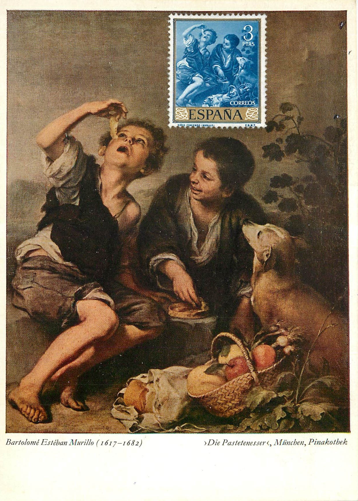 CPM Bartolome Esteban Murillo 1617 1682 Die Pastetenesser 