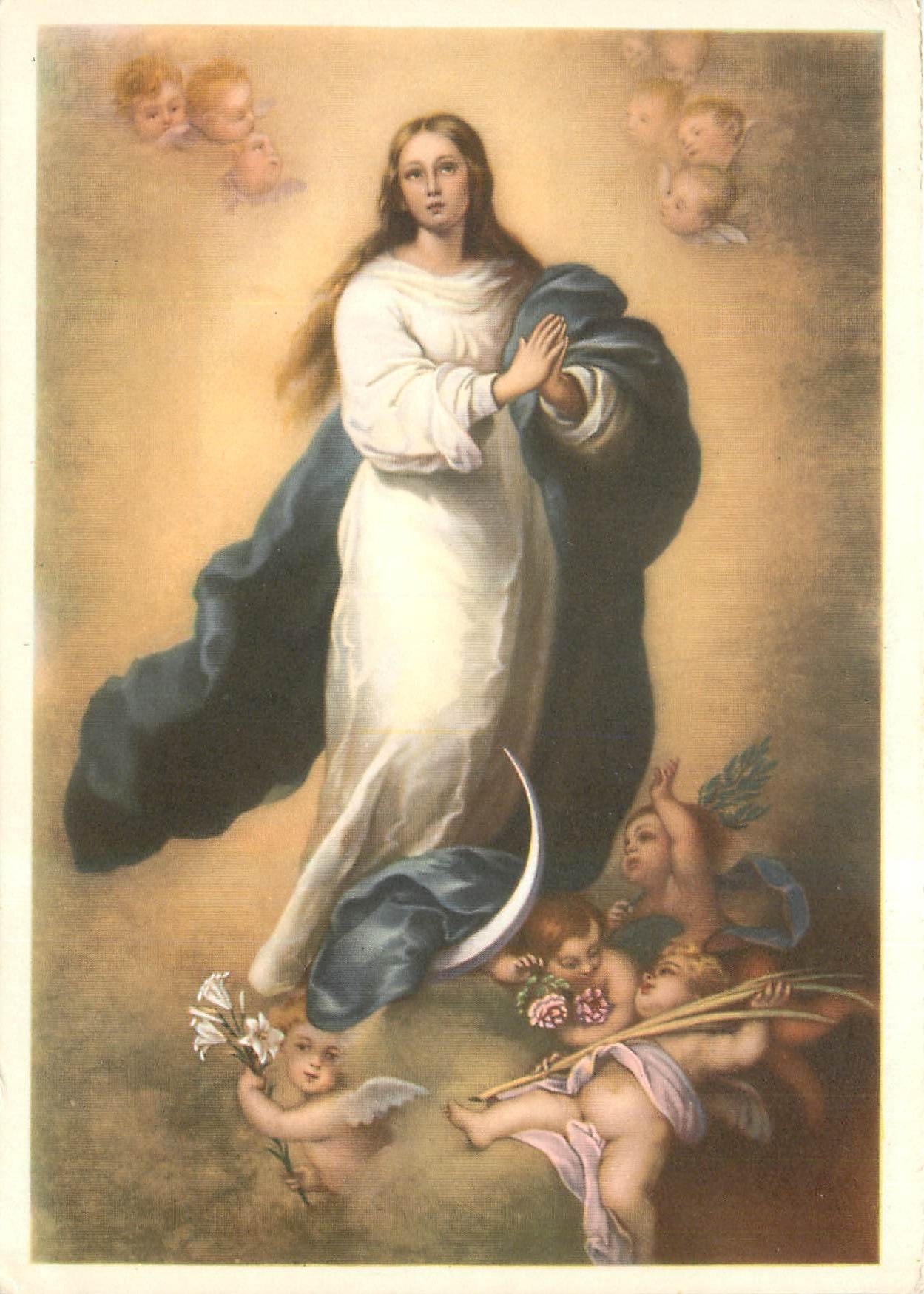 CPM La Concepcion Murillo Museo del Prado 