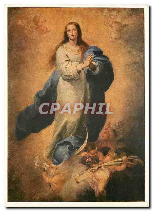 CPM Bartolome Esteban Murillo 1617 1682 Immaculate Paris 