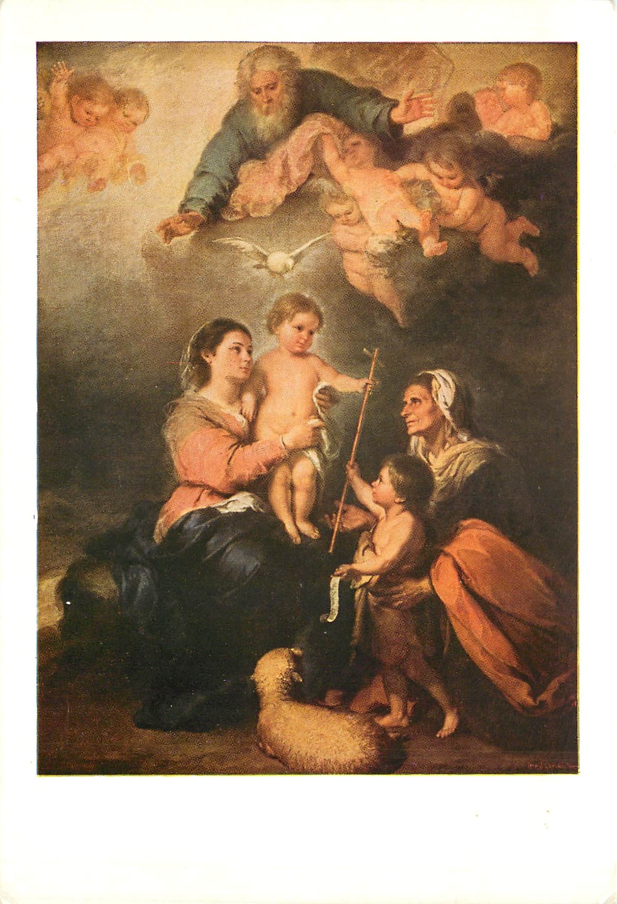 CPM Bartolome Esteban Murillo 1616 1682 La Sainte Famille 