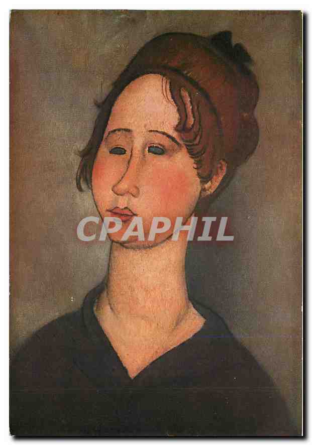 CPM Modigurane The woman from Burgundy 