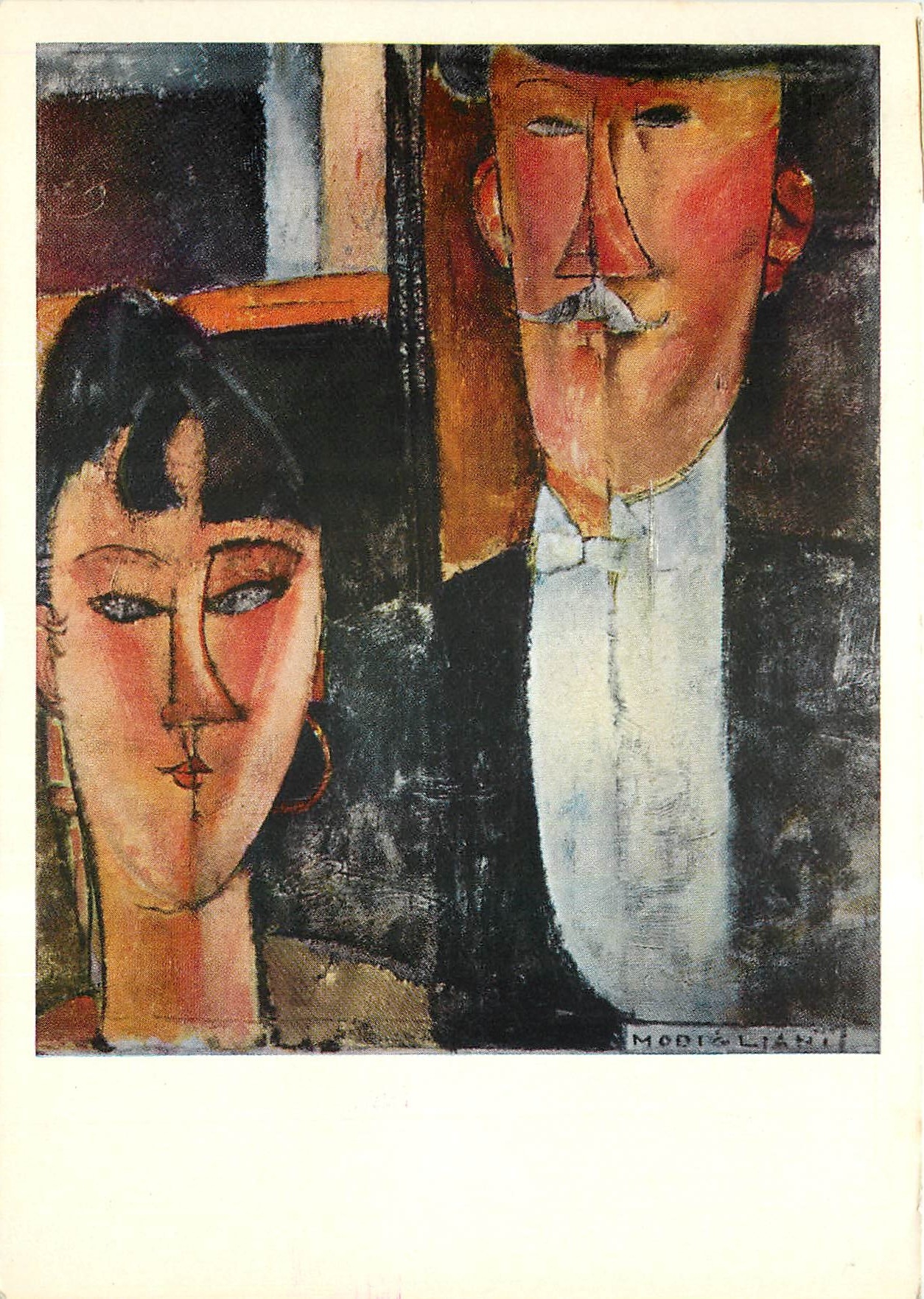 CPM Ammadeo Modigliani Bride and Groom 