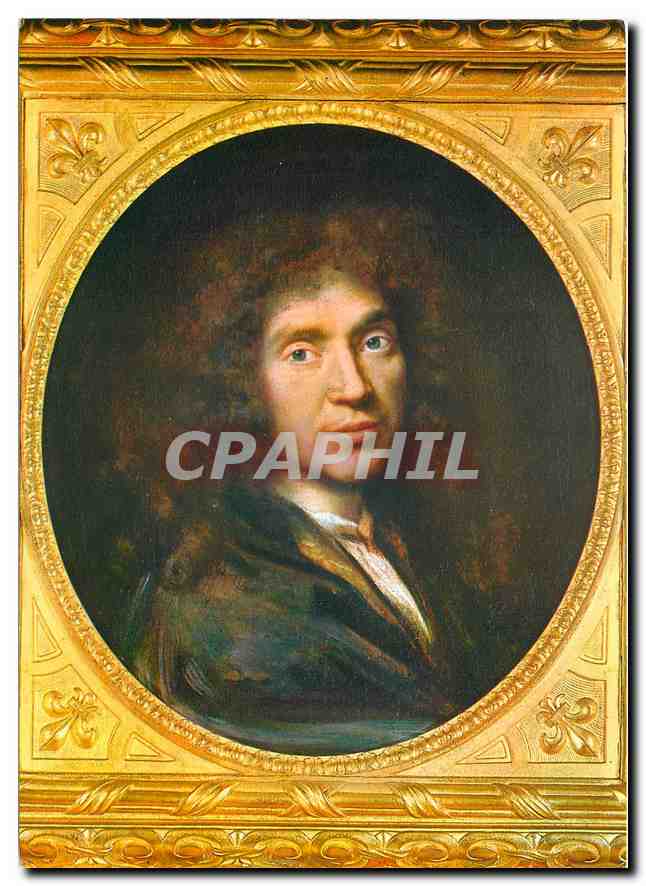 CPM Moliere Mignard Musee Condee Chantilly 