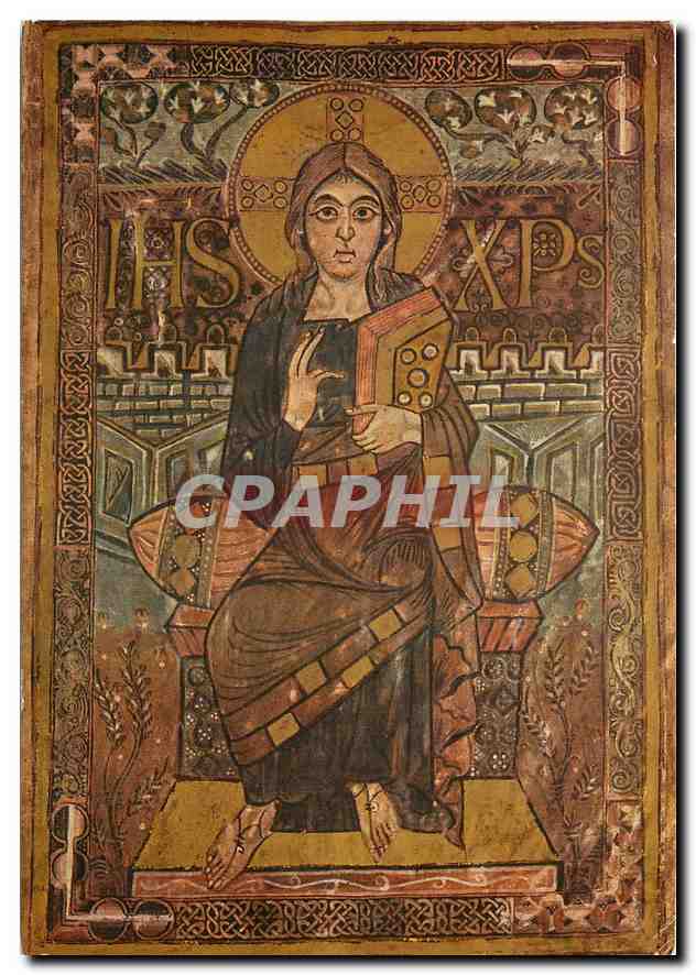 CPM Evangeliaire de Charlemagne Christ de Majeste 