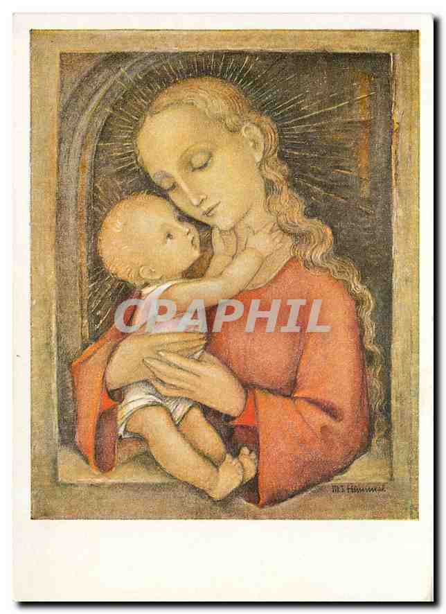 CPM Madonna in Rot Aus dem Hummel Buch 
