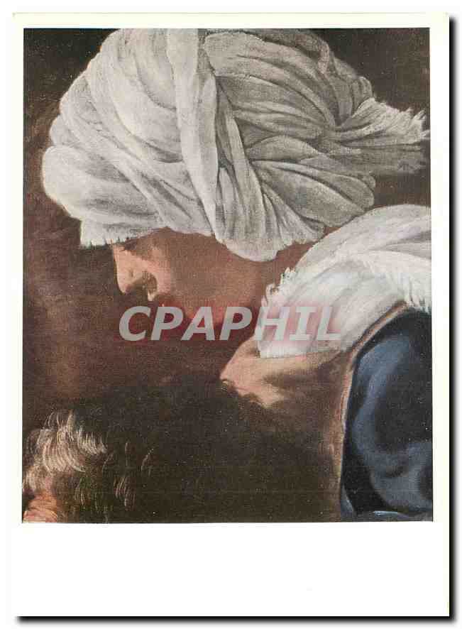 CPM Neapolitanisch um 1640 Detail aus Christus und die Junger 