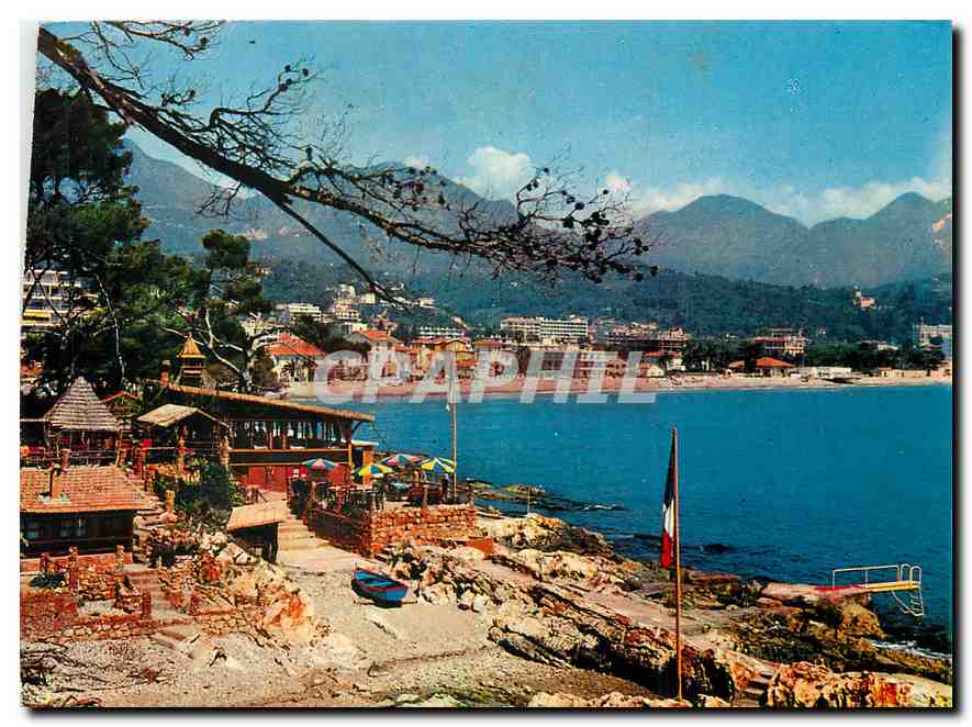 CPM Roquebrune Cap Martin AM Vue sur les plages de Carnoles 