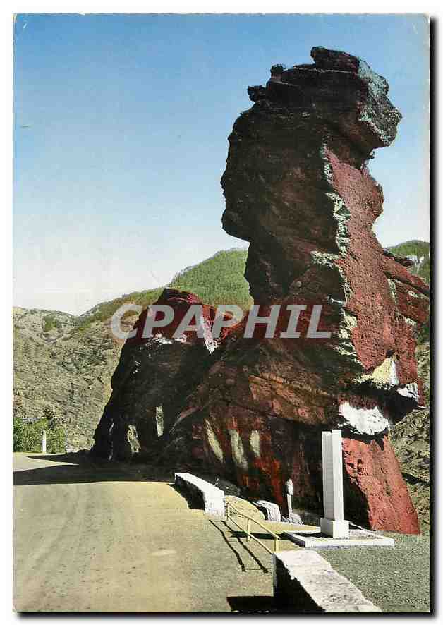 CPM Les Gorges de Daluis La Tete de Femme 