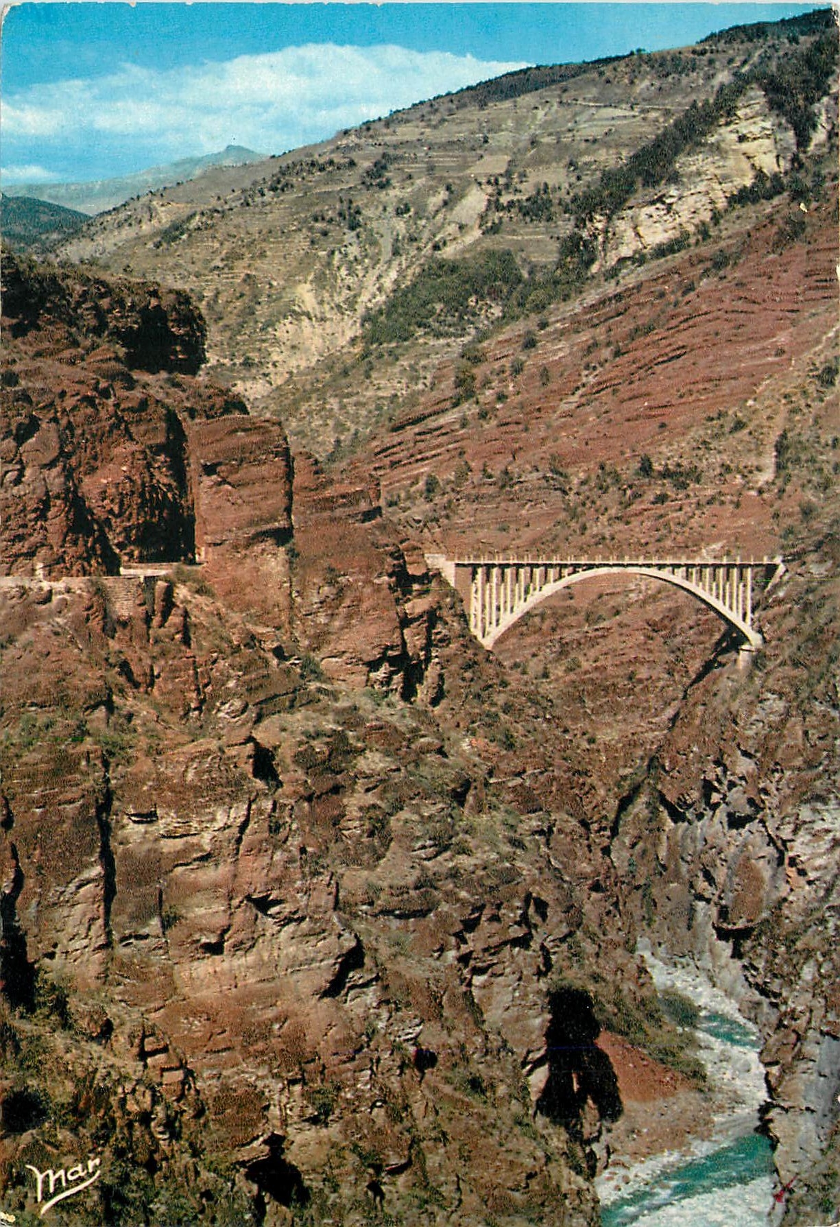 CPM Les Gorges de Daluis AM Le Ponte de la Mariee 